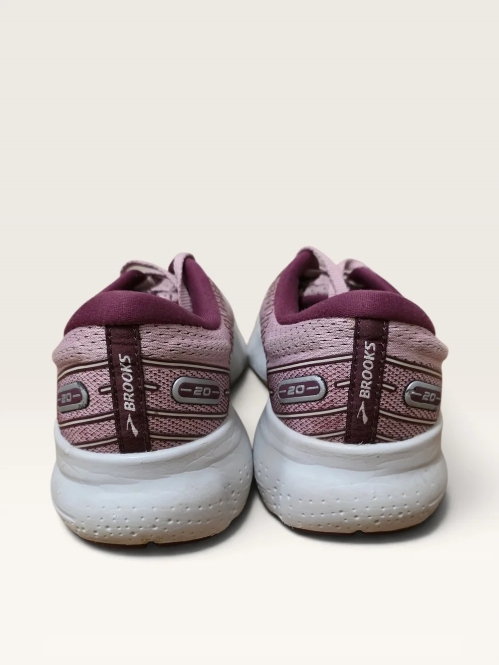 Brooks Glycerin 20 Women's Running Shoes Size 8.5 Mauve Pink Purple Sneakers